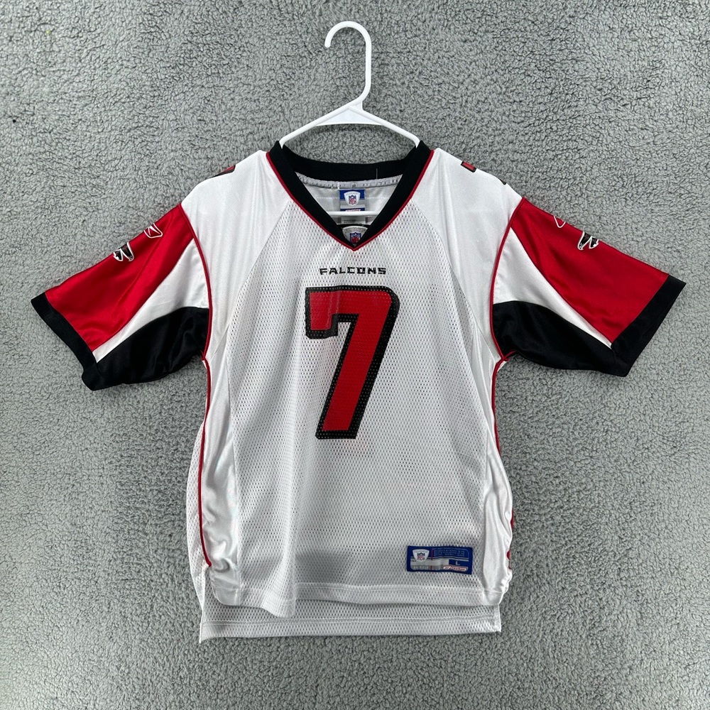 Vintage‎ Reebok Atlanta Falcons #7 Mike Vick Jersey Boys Sz Large